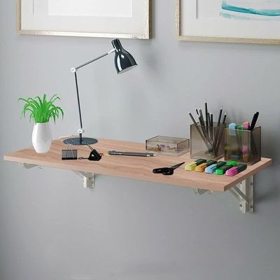 Serviço personalizado Moderno Design Madeira Sólida Estante de parede dobrável para banheiro Decoração de parede de madeira