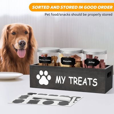 Desenho funcional Organizador hermético de alimentos para animais de estimação para fácil acesso e armazenamento 6.2*6.2*4.48