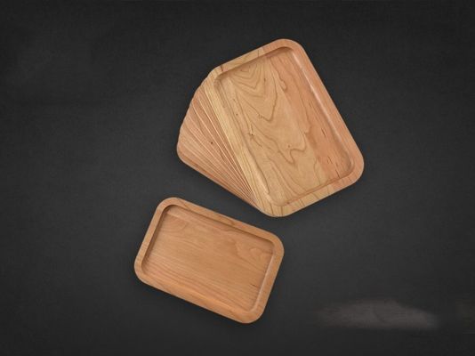 Tela de serviço personalizada de madeira de cor simples 6X9X0.75 para decoração doméstica