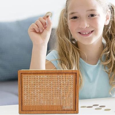 Banco de Porco de Madeira com Counter Uma maneira divertida e funcional de alcançar seus objetivos de poupança