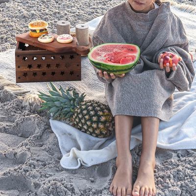 Caixa de madeira para armazenamento de livros Logotipo personalizado Aceitável Decoração de nidificação Caixas de madeira