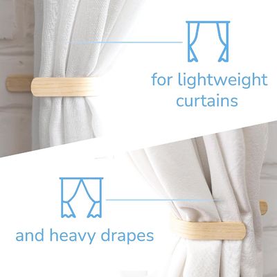 Set de 2 cortinas de madeira de retorno para ocasião de aniversário