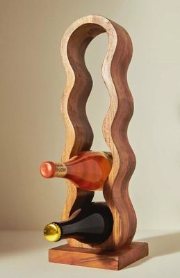 Armazenamento de vinho de madeira maciça com logotipo personalizado