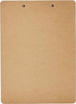 Tamanho personalizado Material Tamanho Cor Mdf A4 Clipboards Blank Sublimação Personalizado