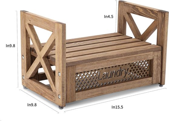 Organizador de roupa de madeira Sujeito durável para suavizantes de detergentes aumenta o encanto da quinta