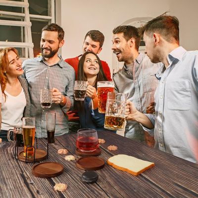 Logotipo personalizado Acceptável embalagens de bebida para mesas colchões almofadas decoração de mesa