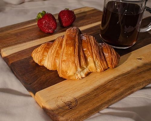 Lojas de presentes de compradores comerciais Caixa de queijo de madeira de acácia e placa de cortar para cozinha
