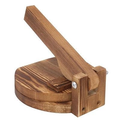 10 polegadas Acacia Madeira Tortilla Press Maker para tortilha mexicana caseira Garantida