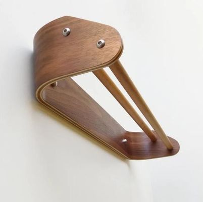 Porta-toalhas de banho de madeira customizada para aparelhos de cozinha