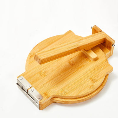 10 polegadas de diâmetro de bambu tortilla press Maker personalizado para tortillas mexicanas caseiras