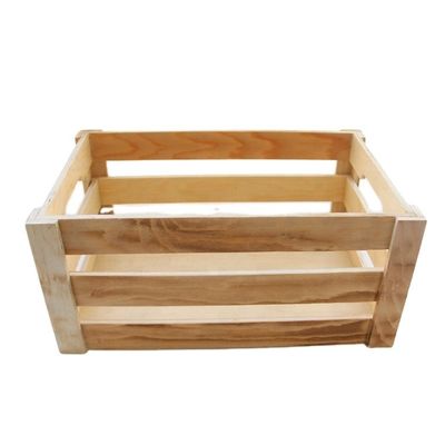 Caixas de frutas de madeira resistentes e duráveis 21x10x10cm 21x10x11.2cm 31.2x20.3x14cm para frutas