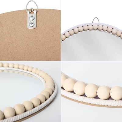 Hotel Casa Decoração de casa de banho Bolas de madeira Casa Decoração Mural Pendente para quarto Criança