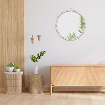 Hotel Casa Decoração de casa de banho Bolas de madeira Casa Decoração Mural Pendente para quarto Criança