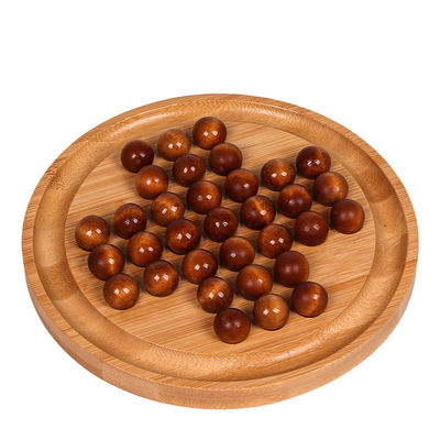 Logotipo personalizado 202407 Bamboo Single Independente jogo de xadrez de mesa para adultos e crianças