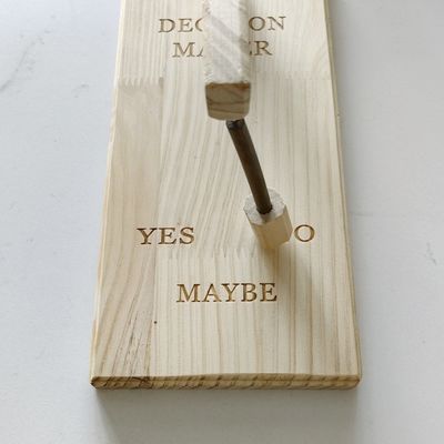 Faixa etária de 8 a 13 anos Popular Artesanato esculpido de carvalho Decoração para brincar ao ar livre