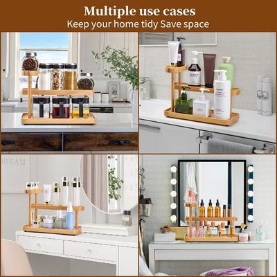 Home Organizer Rack de armazenamento multifuncional para perfumes cosméticos condimento e muito mais