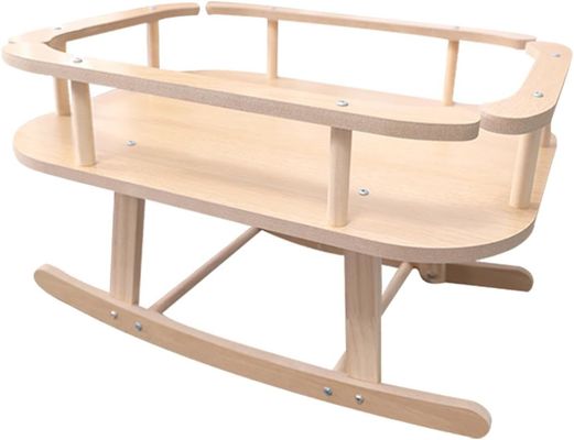 Cama de gato e cachorro de madeira portavel Cama elevada para animais de estimação Swing Chair para relaxar
