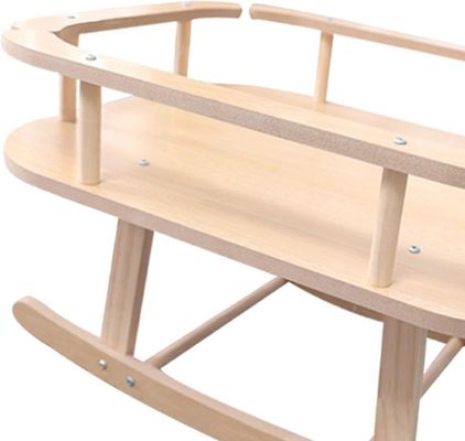 Cama de gato e cachorro de madeira portavel Cama elevada para animais de estimação Swing Chair para relaxar