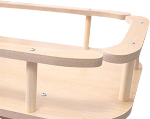 Cama de gato e cachorro de madeira portavel Cama elevada para animais de estimação Swing Chair para relaxar