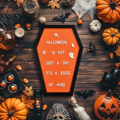 Logotipo personalizado aceitável caixão de madeira para suprimentos de Halloween