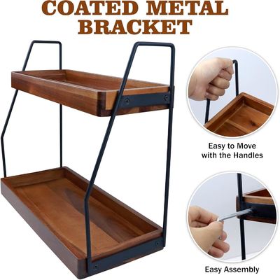 Repositório de madeira para cozinha