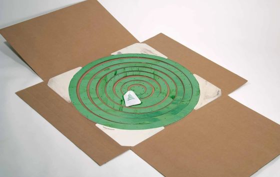 Crie uma atmosfera festiva com o nosso logotipo personalizado de árvore de Natal Alberello de madeira