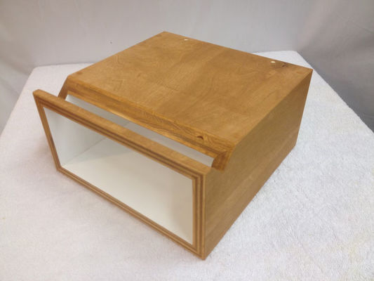 Eletrodoméstico de madeira Porta-bicicletas de parede de madeira contraplacada Quadro de bicicletas Estante de armazenamento de bicicletas