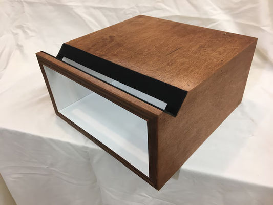 Eletrodoméstico de madeira Porta-bicicletas de parede de madeira contraplacada Quadro de bicicletas Estante de armazenamento de bicicletas