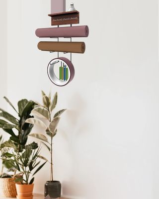 Equipamento de ginástica em casa e não dobrado