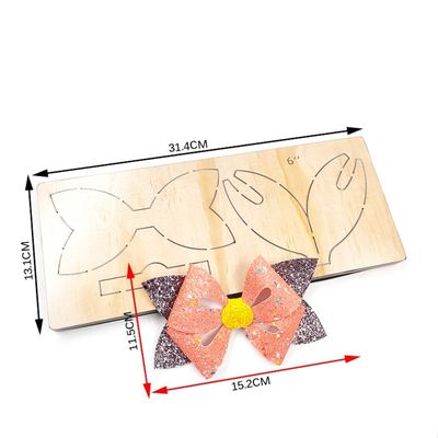 Madeira personalizada Artesanato de madeira moldar arco Dias de corte de madeira para cor natural ou personalizada