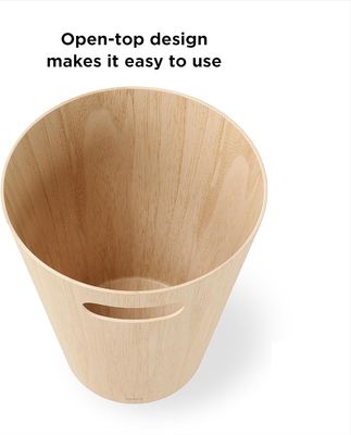 Pequeno depósito de lixo de serviço personalizado rústico depósito de lixo para banheiro quarto cozinha escritório