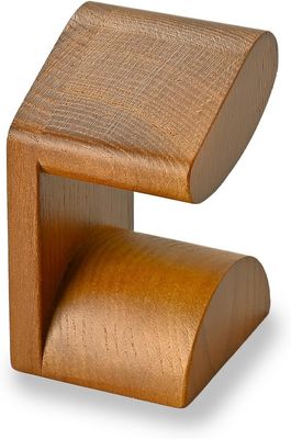 Single Wrist Acacia Wood Watch Display Stand Vitrine de madeira com impressão em serigrafia