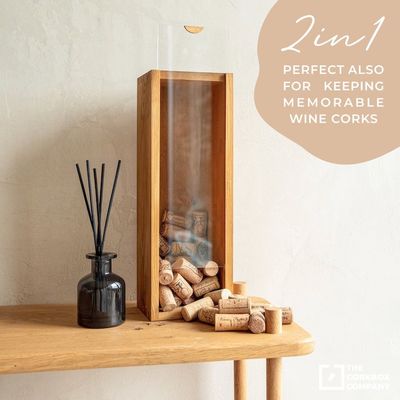 Caixa de vinho de madeira retangular gravada Caixa de garrafa personalizada