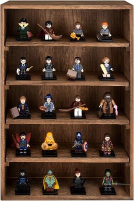 Prateleiras de display de madeira montadas na parede A solução de armazenamento doméstico perfeita para colecionadores