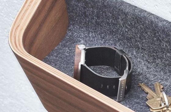 Moderno Decorativo Acacia Organizador de Correios de Madeira Engate Prateleira De Armazenamento Prateleira De Chave De Madeira