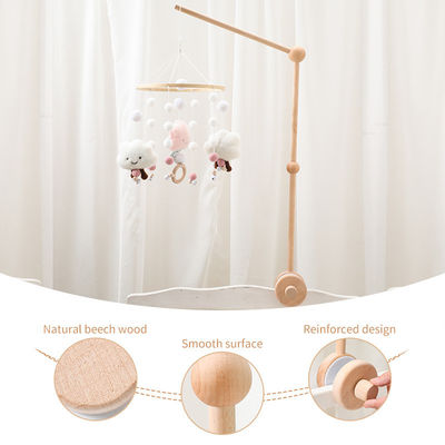 Imagem Criança Campainha Pendente Rod Bracket para Criança Simples acessórios de campanha calmante