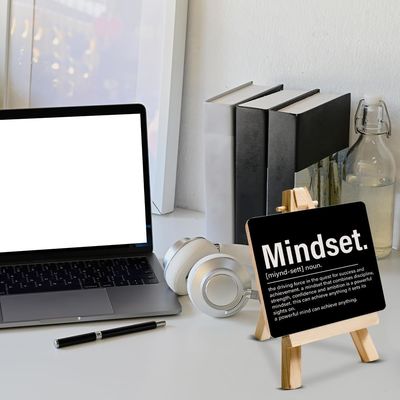 Decorações para a casa verniçadas.Presentes Inspiradores Motivadores Sinais de madeira para escritório