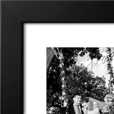 Logotipo personalizado de madeira tamanho 12X16 8X12 quadro de imagem com estofado e vidro resistente a rupturas