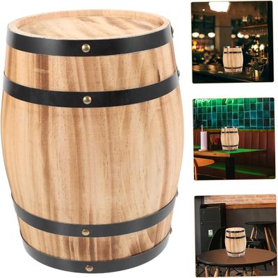 Barril de whisky de madeira Caixa de barril de madeira natural para tofu de mel