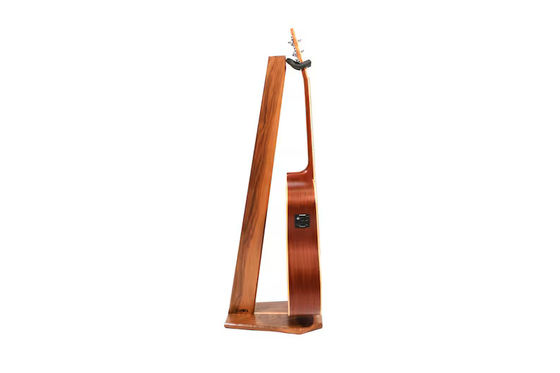 Estandes para guitarra vertical de madeira para guitarra acústica e elétrica