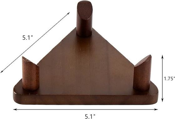 Madeira Sólida Logotipo Personalizado Display Stand de Bola para Futebol Basquetebol Futebol Voleibol
