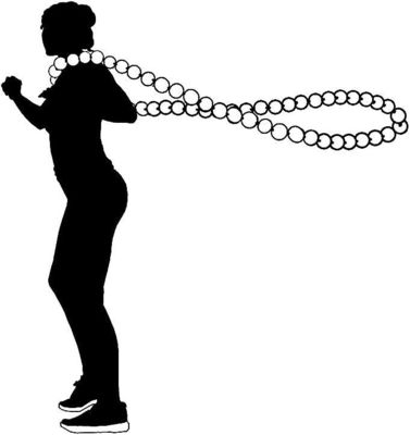 Hula de madeira natural pesada para exercícios 8.4 x 8.4 x 4.1cm