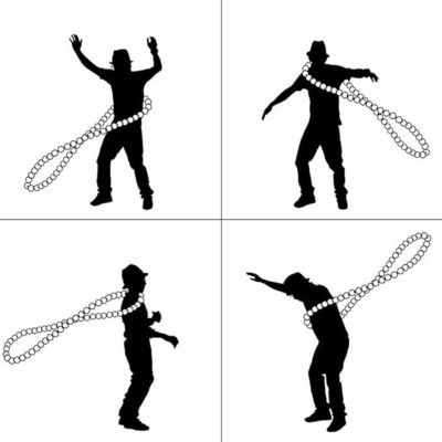 Hula de madeira natural pesada para exercícios 8.4 x 8.4 x 4.1cm