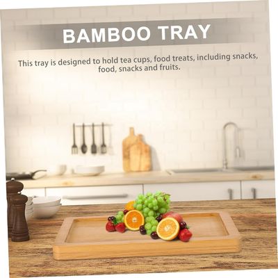 Decoração de sala de estar Custom 4pcs Pallet Trays de madeira para comida Servir e Display Trays