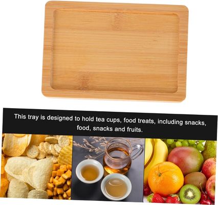 Decoração de sala de estar Custom 4pcs Pallet Trays de madeira para comida Servir e Display Trays