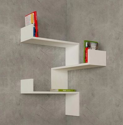 Prateleira de parede de madeira ajustável para logotipo personalizado tamanho mobiliário doméstico moderno decorativo