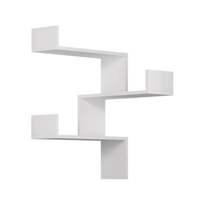 Prateleira de parede de madeira ajustável para logotipo personalizado tamanho mobiliário doméstico moderno decorativo