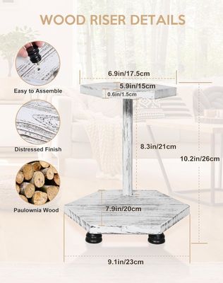 2 camadas de tela hexagonal de madeira para cozinha e banheiro