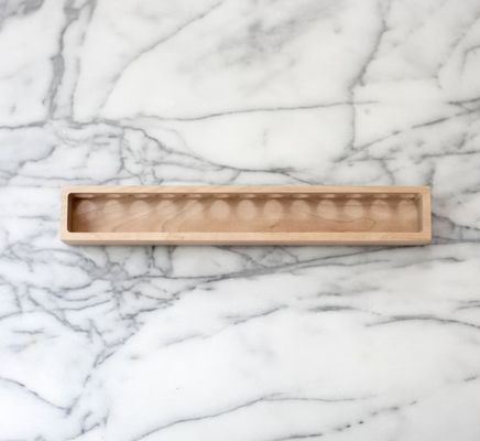 Design de logotipo personalizado Armário de bétula maciça montado na parede com design multifuncional