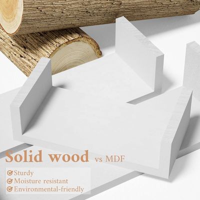 NÃO Prateleiras flutuantes dobradas em design moderno e elegante para armazenar e exibir imagens